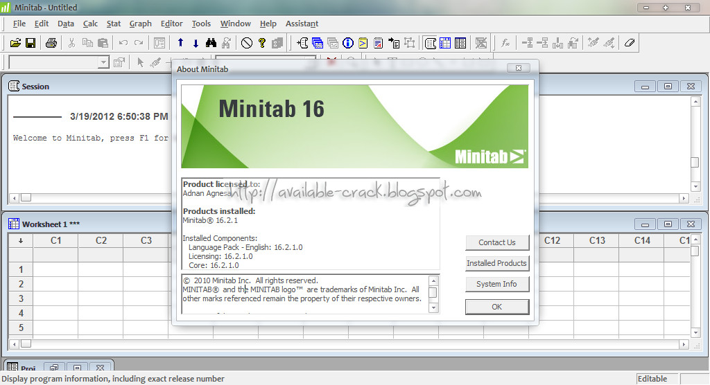 Minitab 17 free download